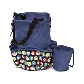 10 Pocket Bingo Ball Designer Bingo Bag with Coin Purse