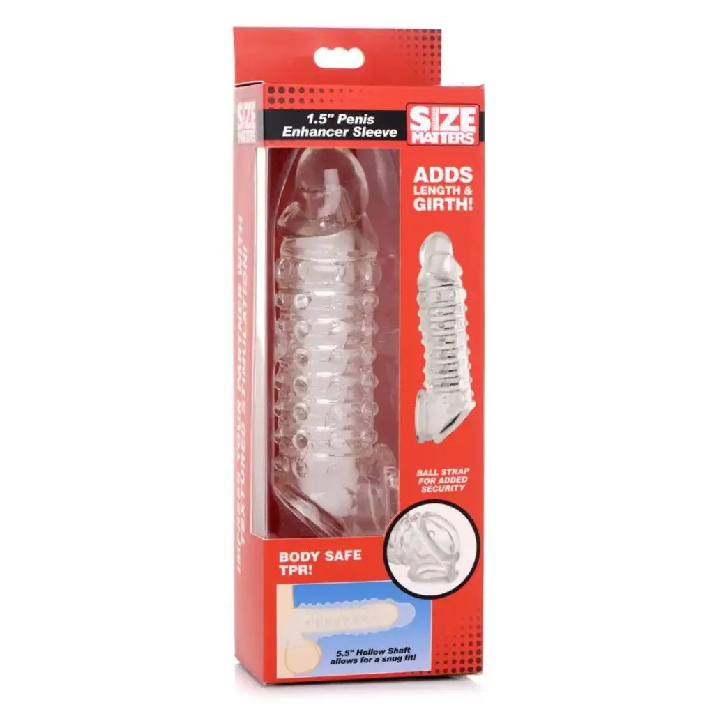 1.5 Inch Penis Enhancer Sleeve