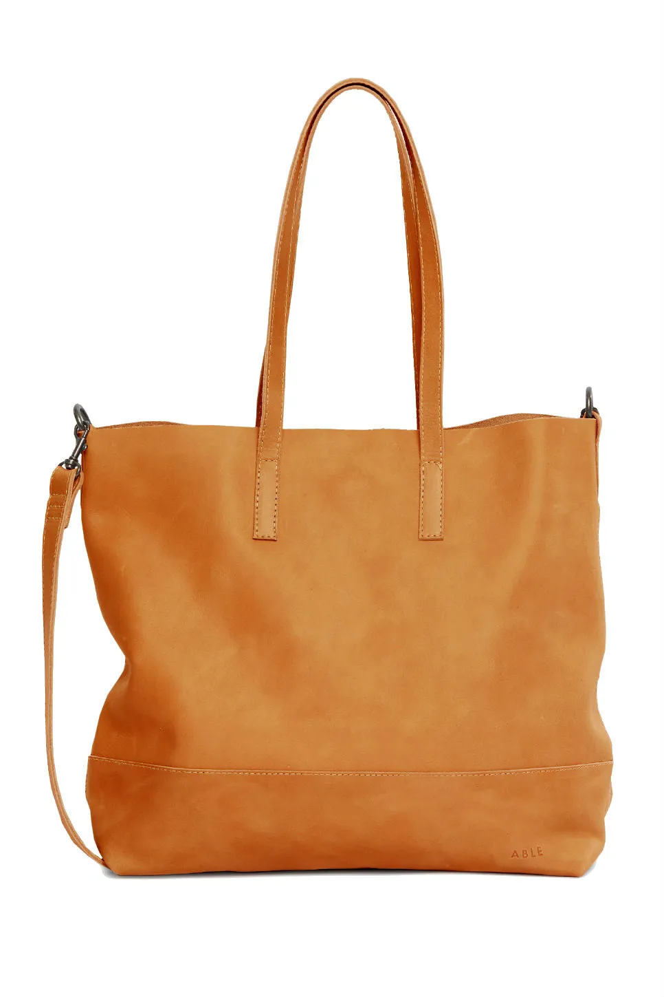 ABERA CROSSBODY TOTE - COGNAC