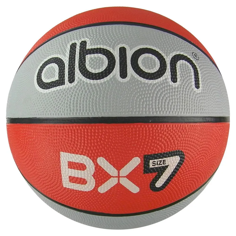 Albion BX Rubber Basketball (10 Pack with Carry Bag) | Size 7