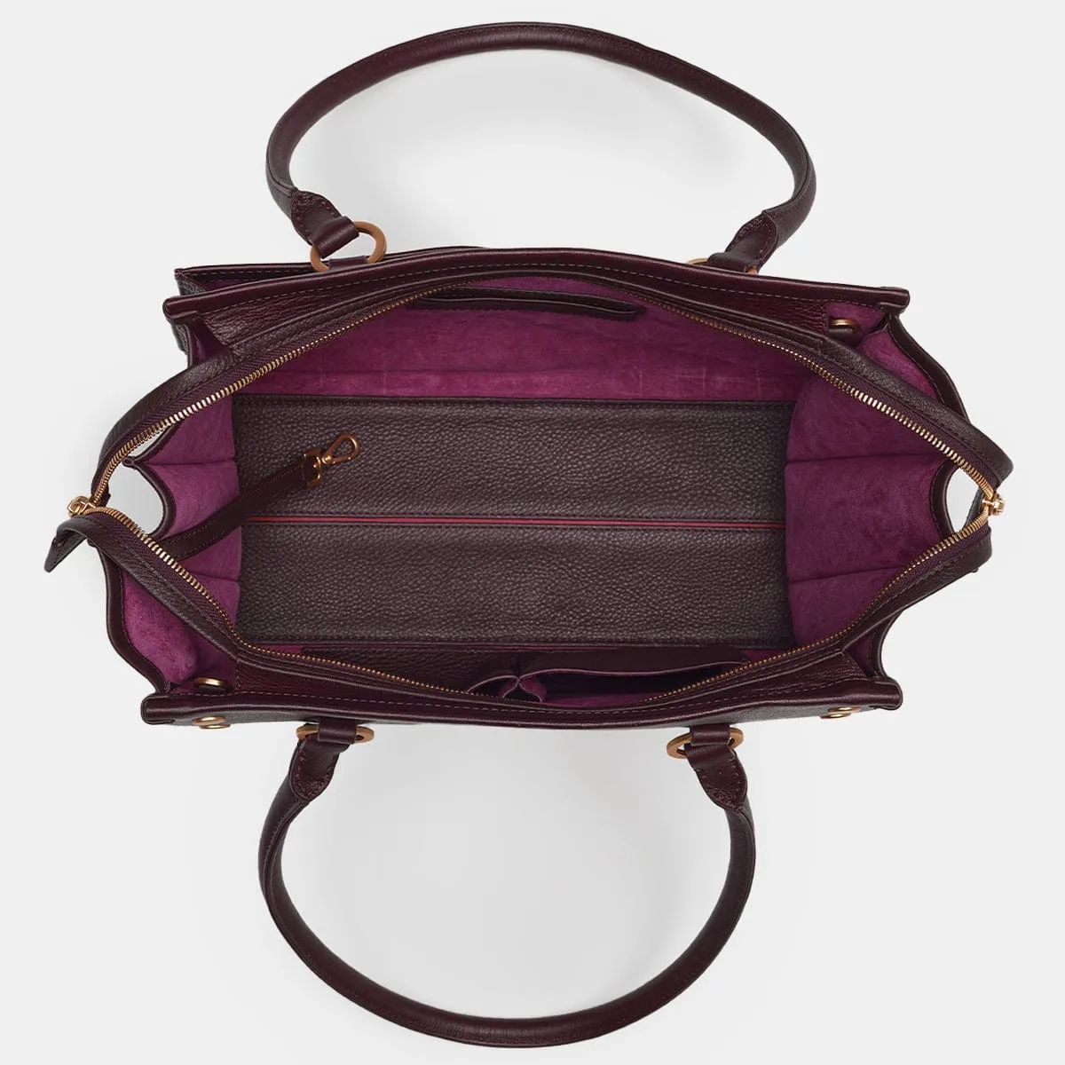 ALLEN LRG - Cabernet/Brushed Gold