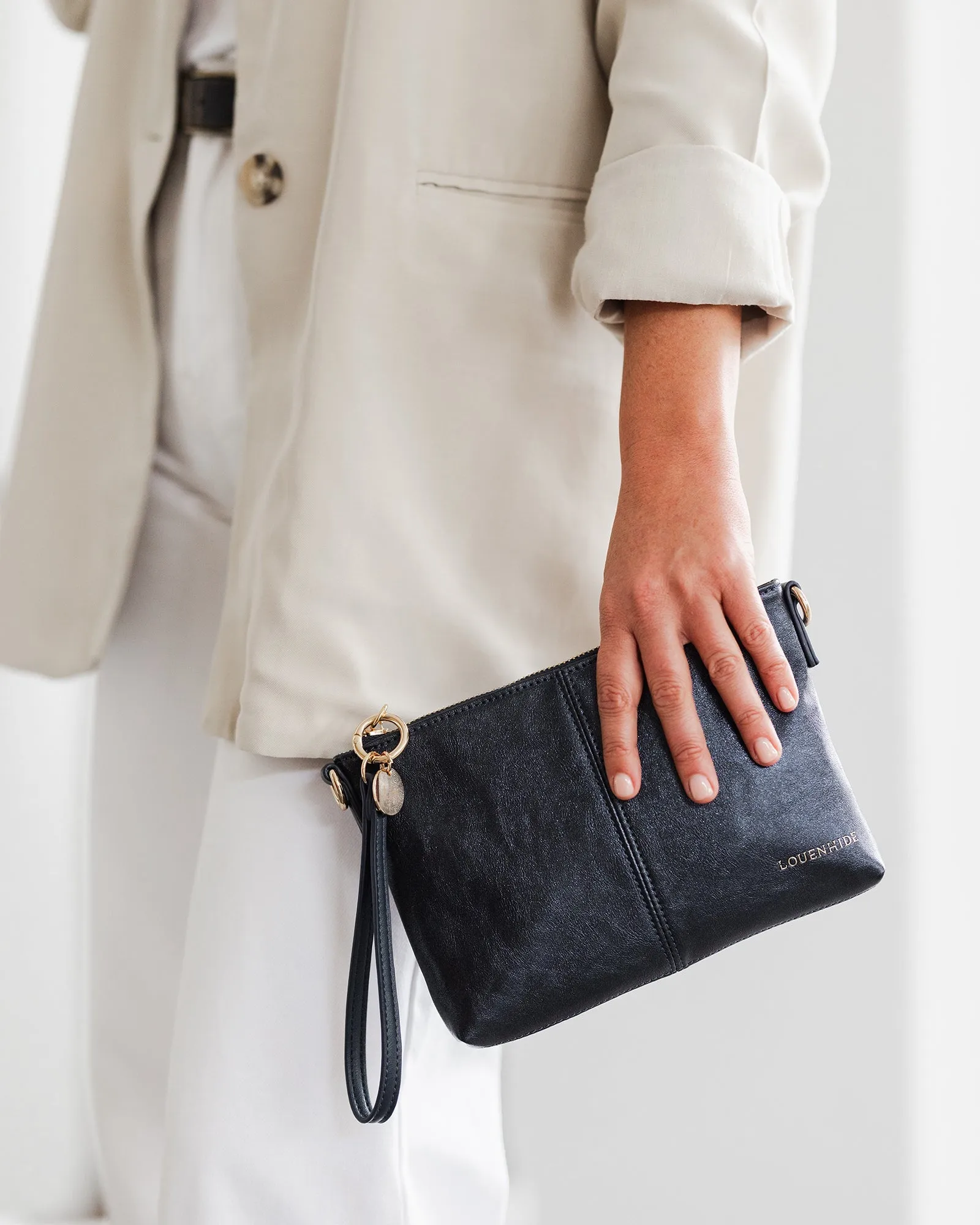 BABY SOPHIE CROSSBODY BAG METALLIC NAVY