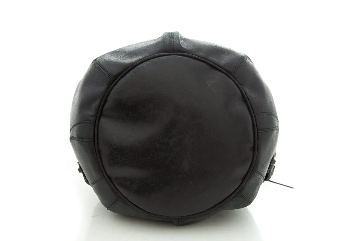 Balenciaga Black 2 Way City Handbag