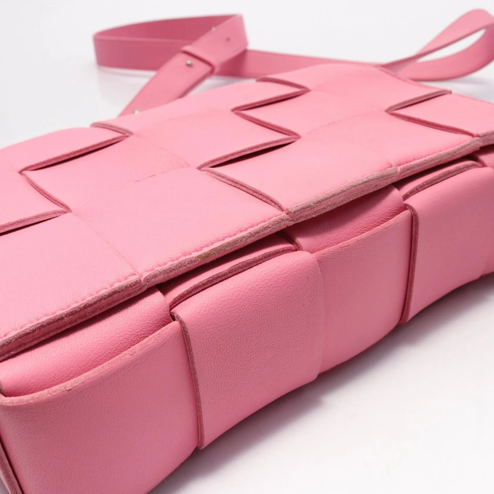 Bottega Veneta Leather Cassette Crossbody Bag