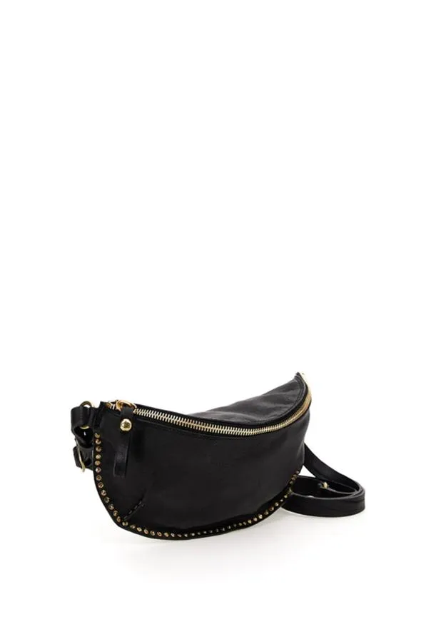 Campomaggi Stud Crossbody - Black