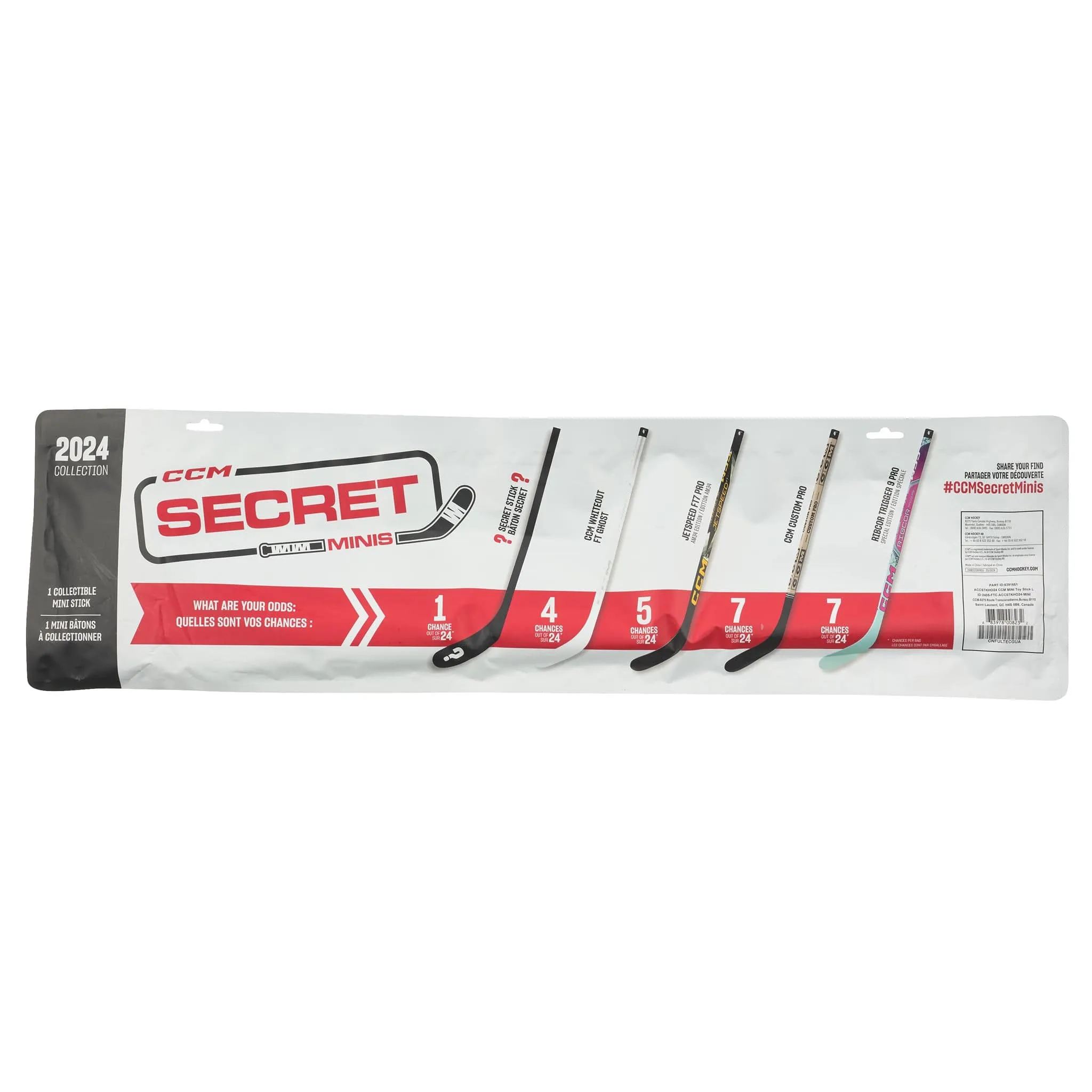 CCM Secret Mini Hockey Stick