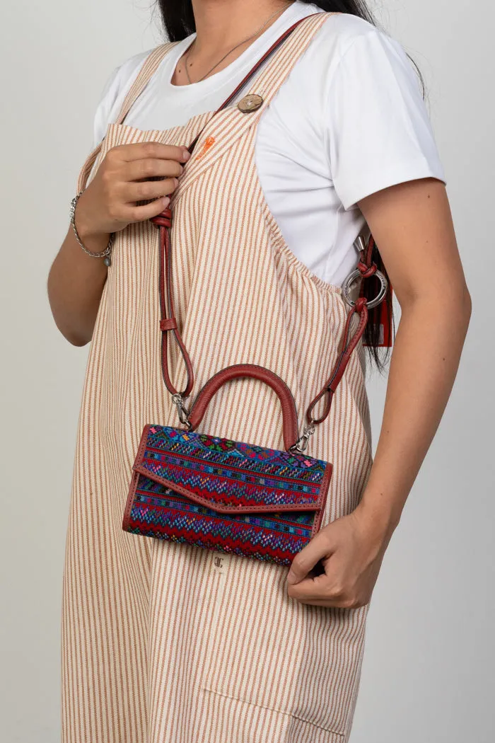 Cell Phone Holder Mina Cuchumatanes Red