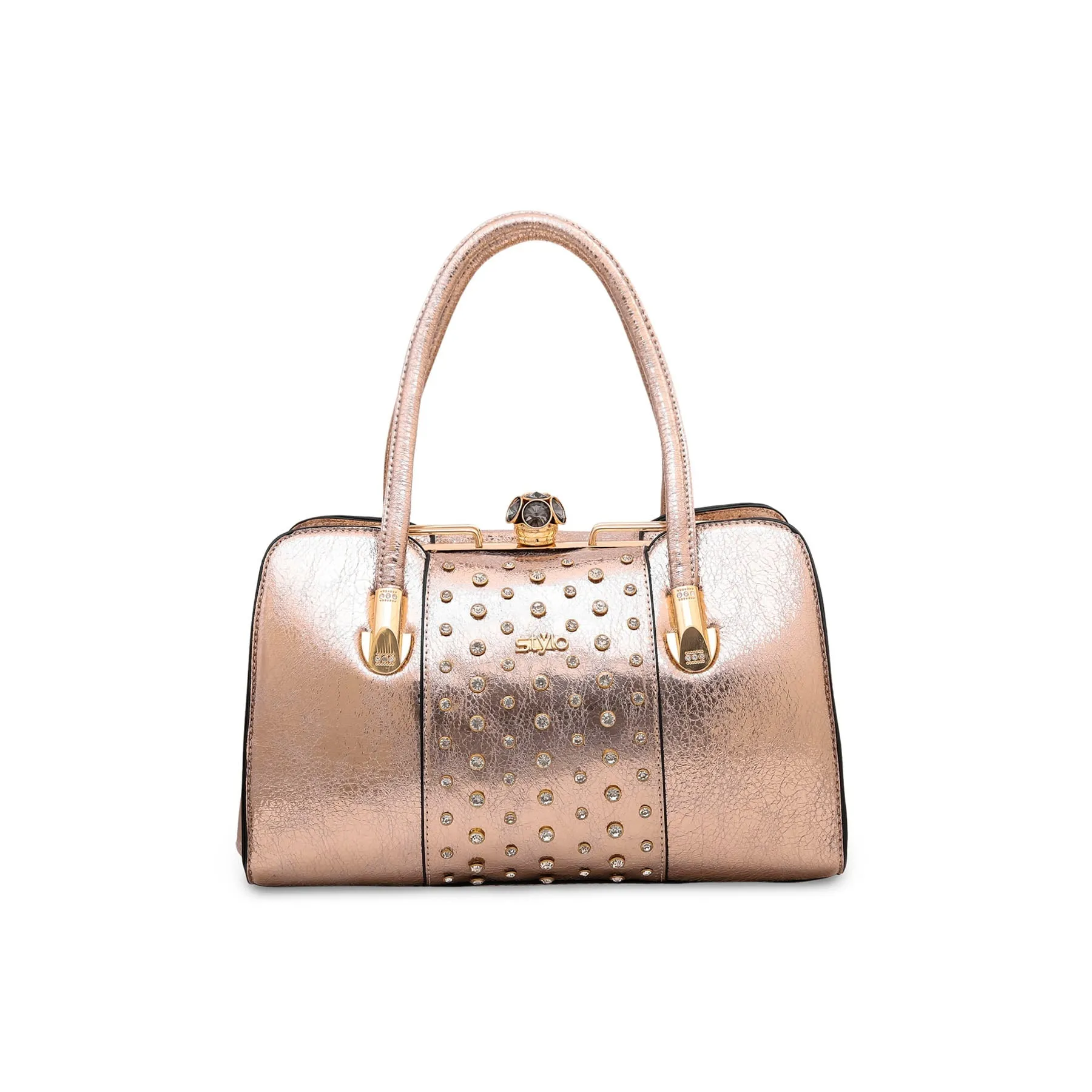 Champagne Fancy Hand Bag P35832