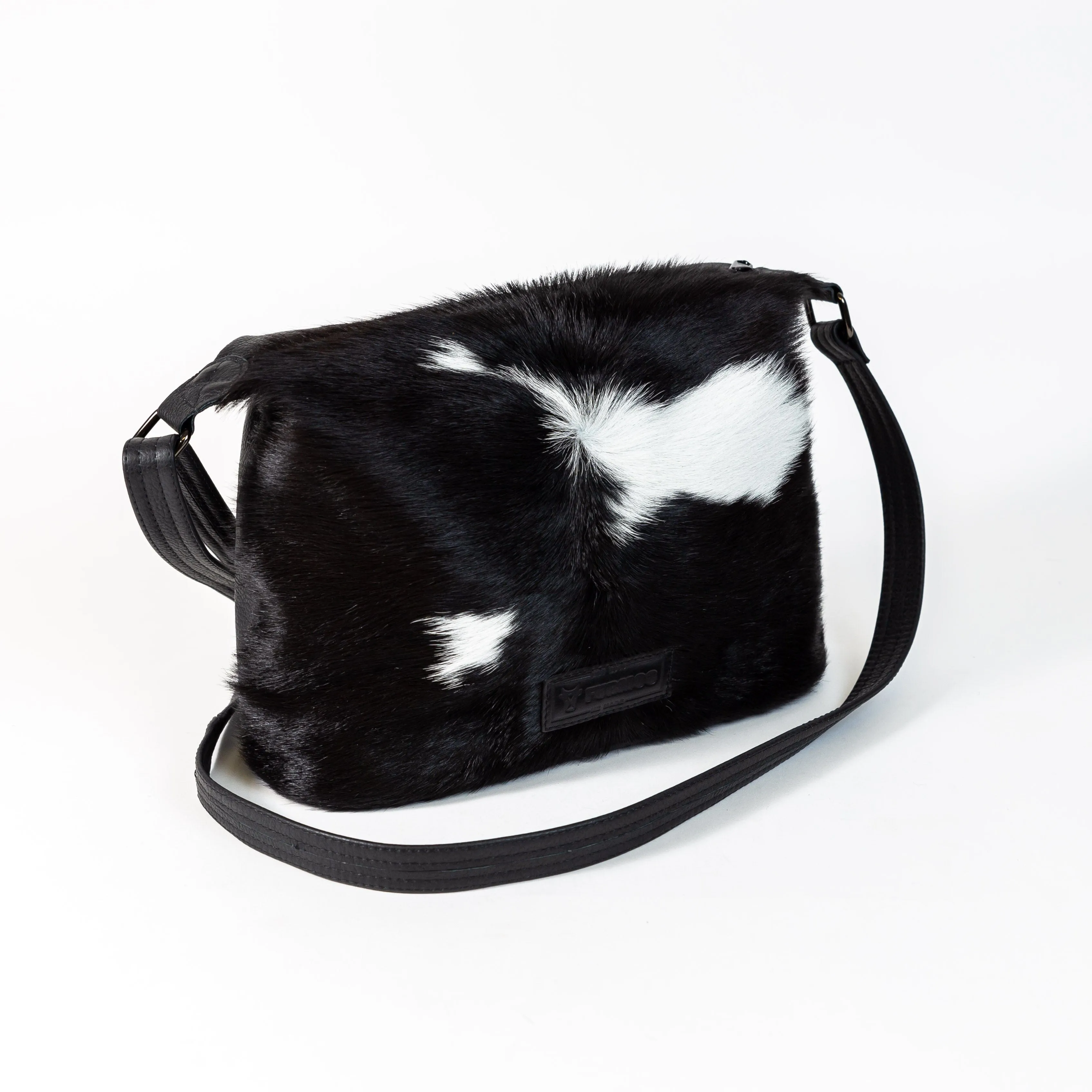 Cowhide Ms Monroe Crossbody Bag
