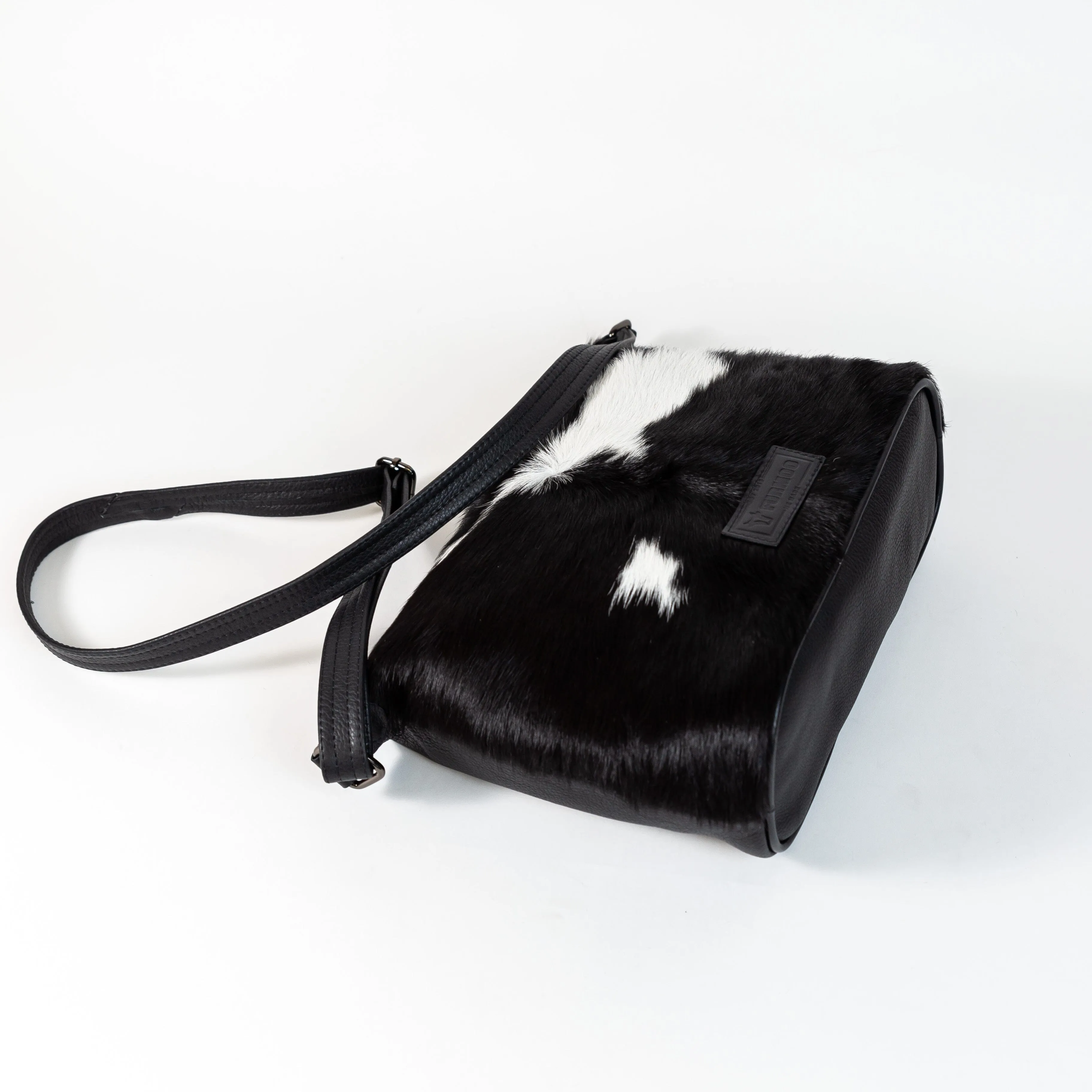 Cowhide Ms Monroe Crossbody Bag