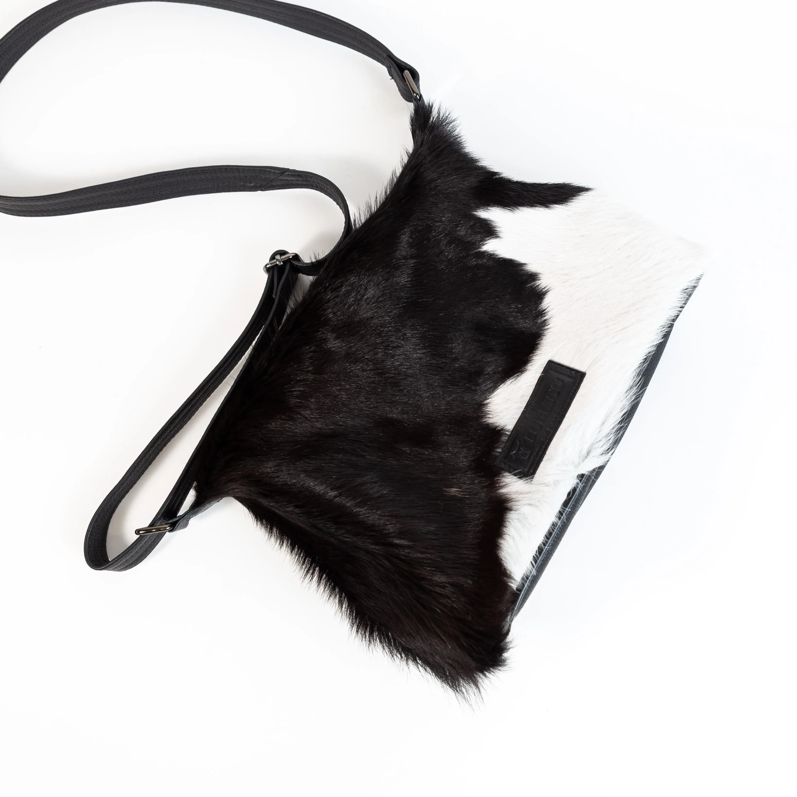 Cowhide Ms Monroe Crossbody Bag