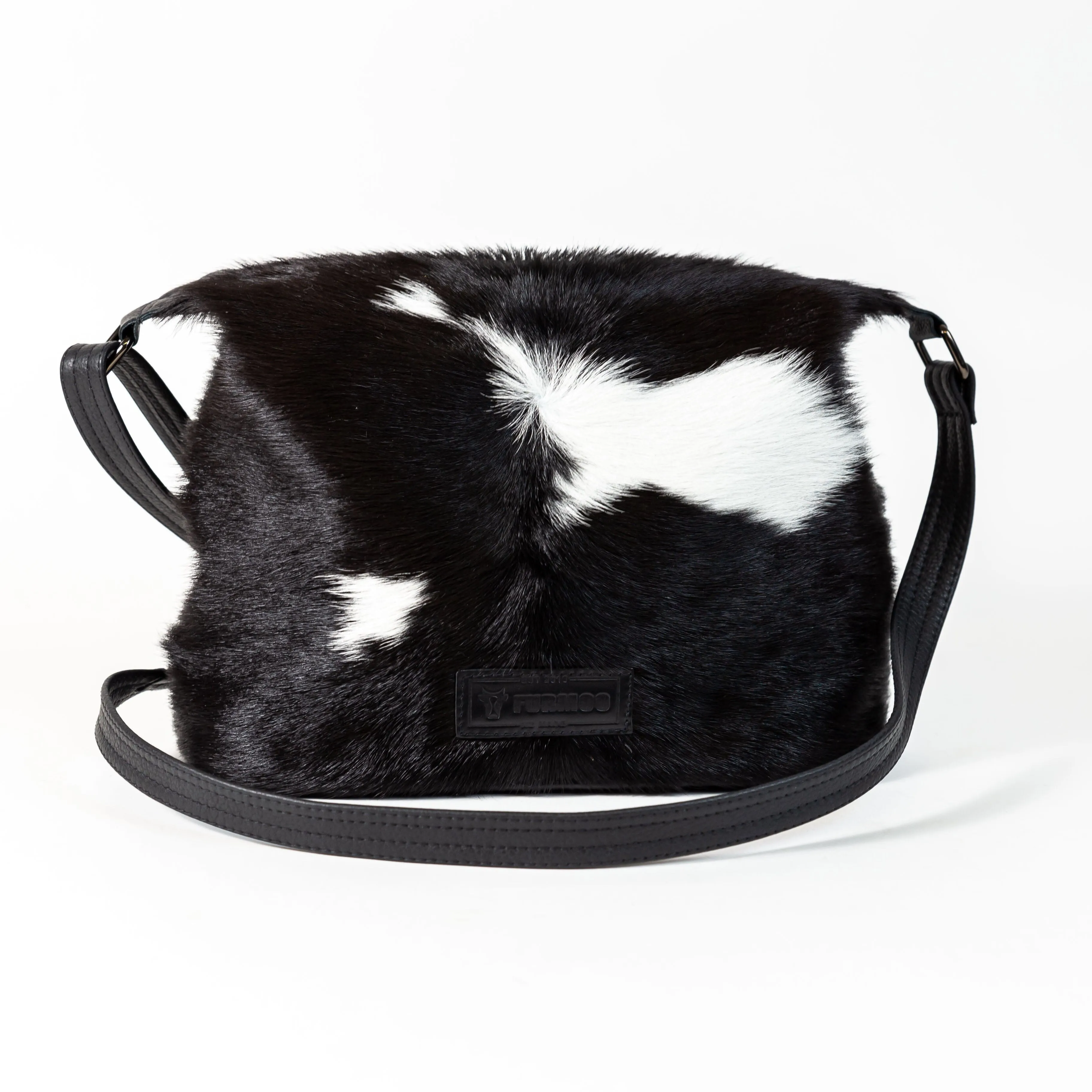 Cowhide Ms Monroe Crossbody Bag
