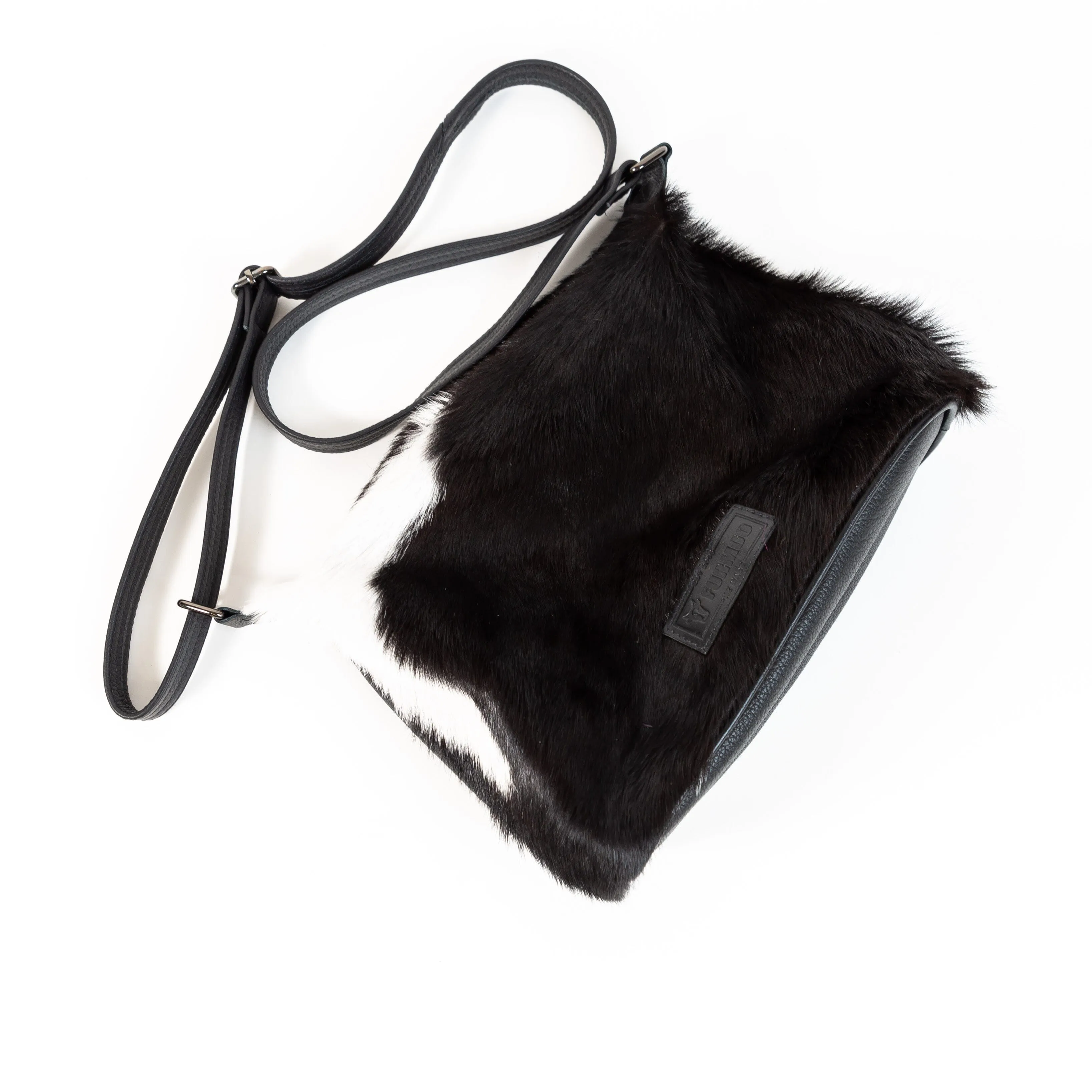 Cowhide Ms Monroe Crossbody Bag