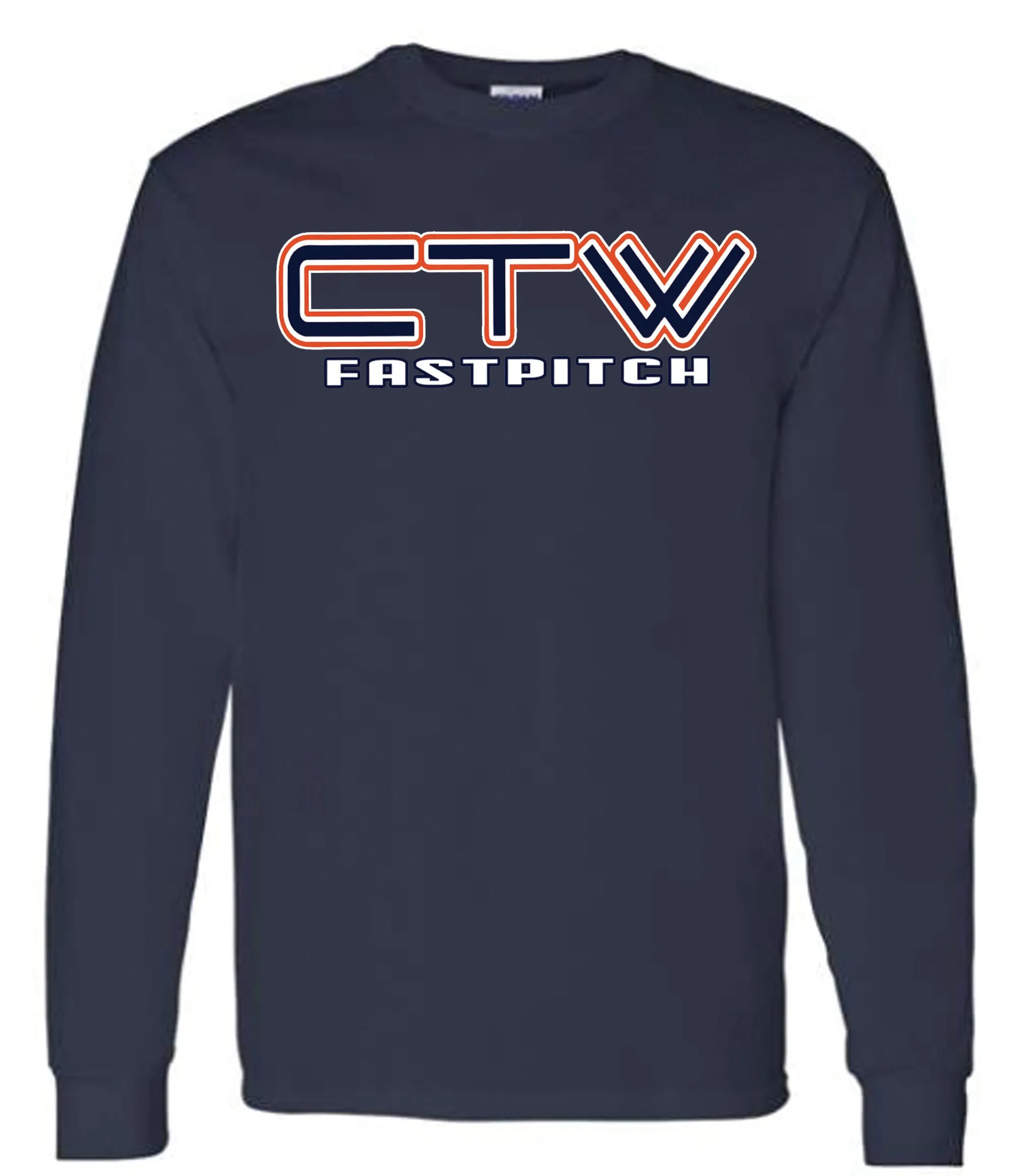 CTW Fastpitch Design Long Sleeve Tee – Adult