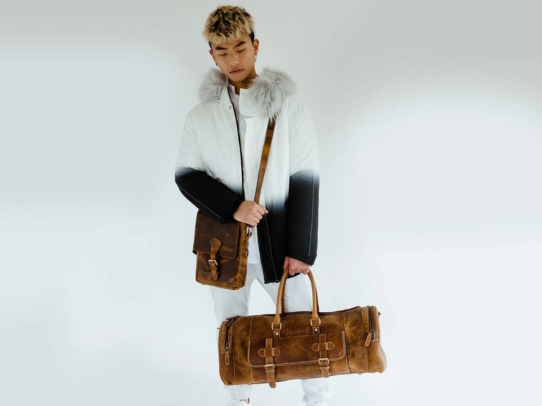Distressed Conductor Bag