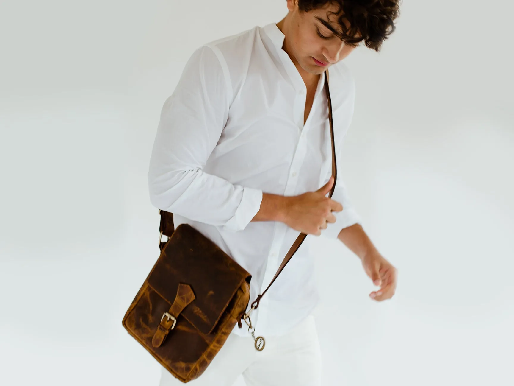Distressed Conductor Bag
