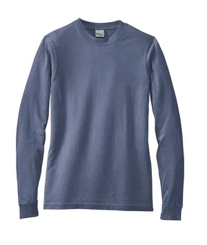 District Threads - Long Sleeve Pigment-Dyed Tee.  DT099LS
