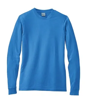 District Threads - Long Sleeve Pigment-Dyed Tee.  DT099LS