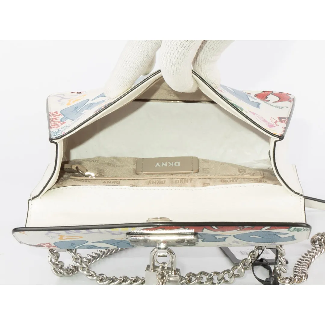 DKNY Elissa Printed Faux Leather Crossbody Bag