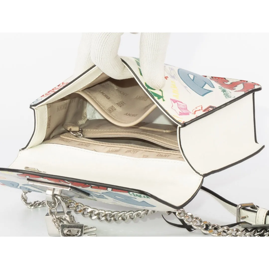 DKNY Elissa Printed Faux Leather Crossbody Bag