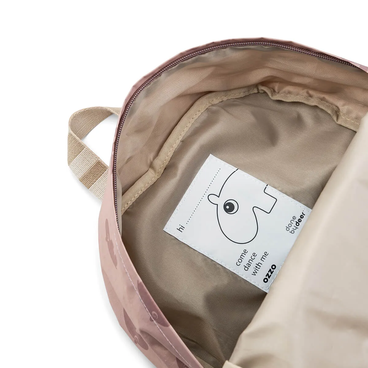 Done by Deer, Ozzo Kids Backpack, Powder