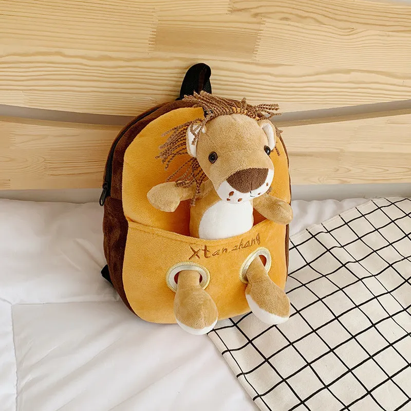 Donut Eggshell Bag - Cartoon Kids Backpack for Kindergarten