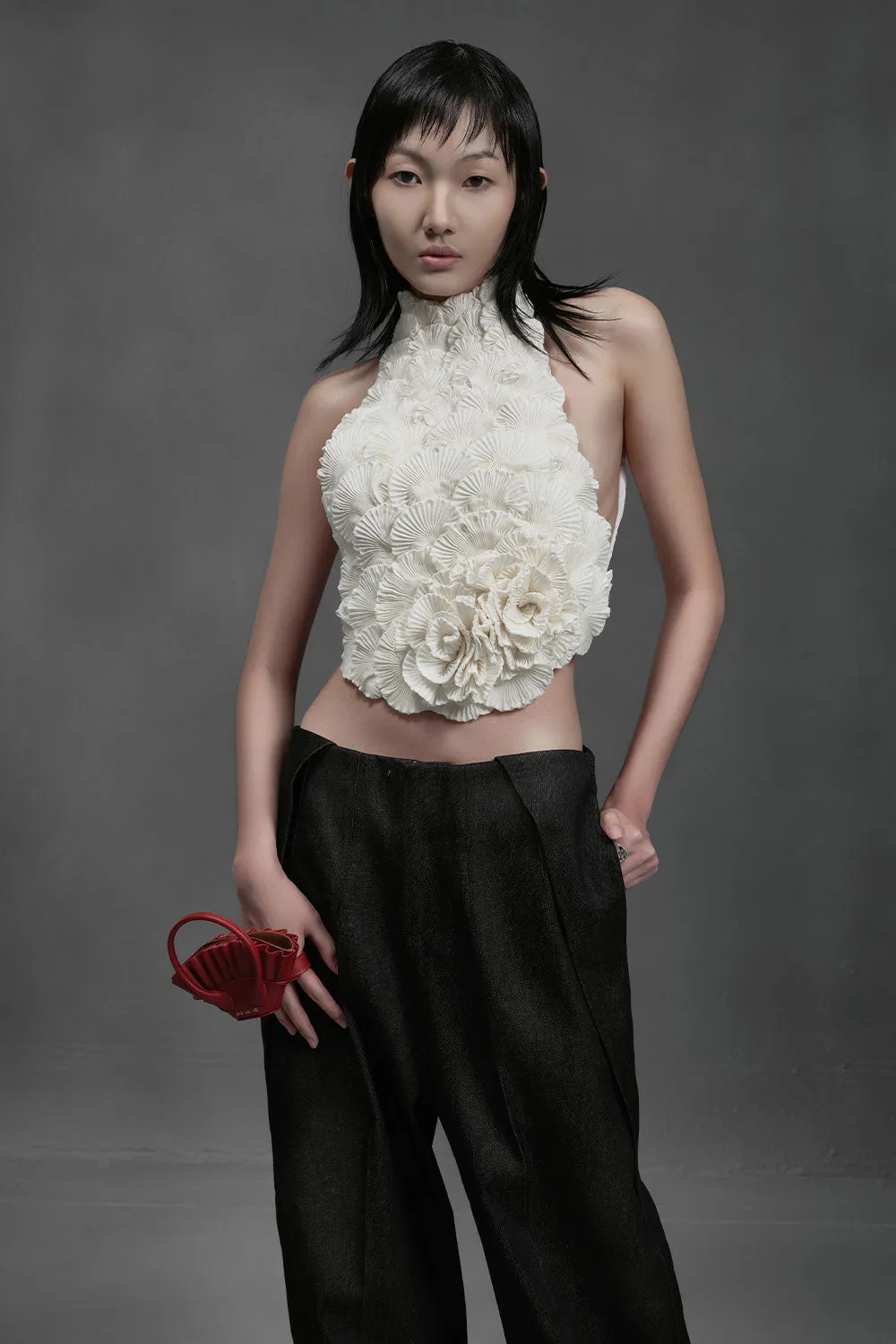 Evangeline Cowhide Leather Bag