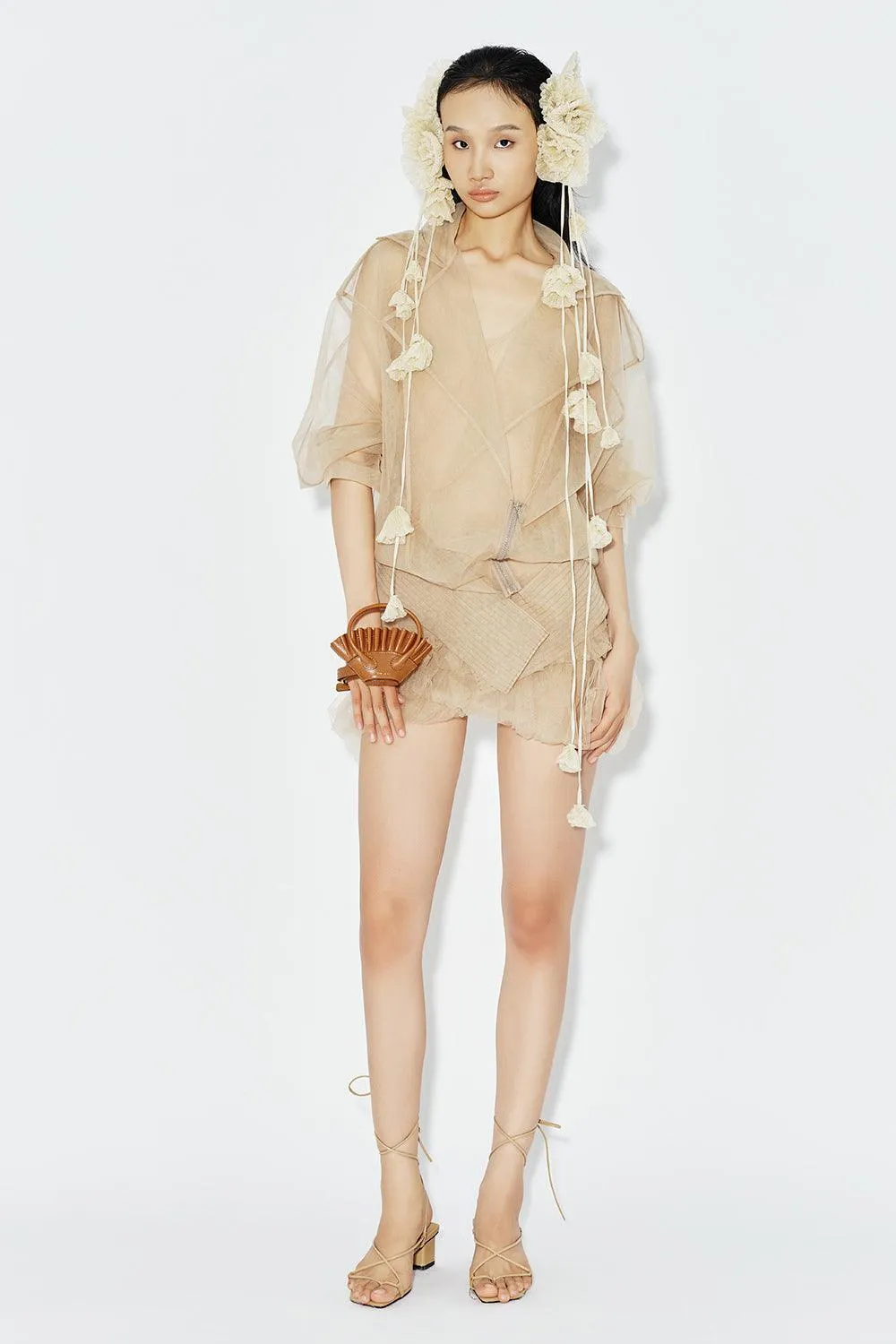 Evangeline Cowhide Leather Bag