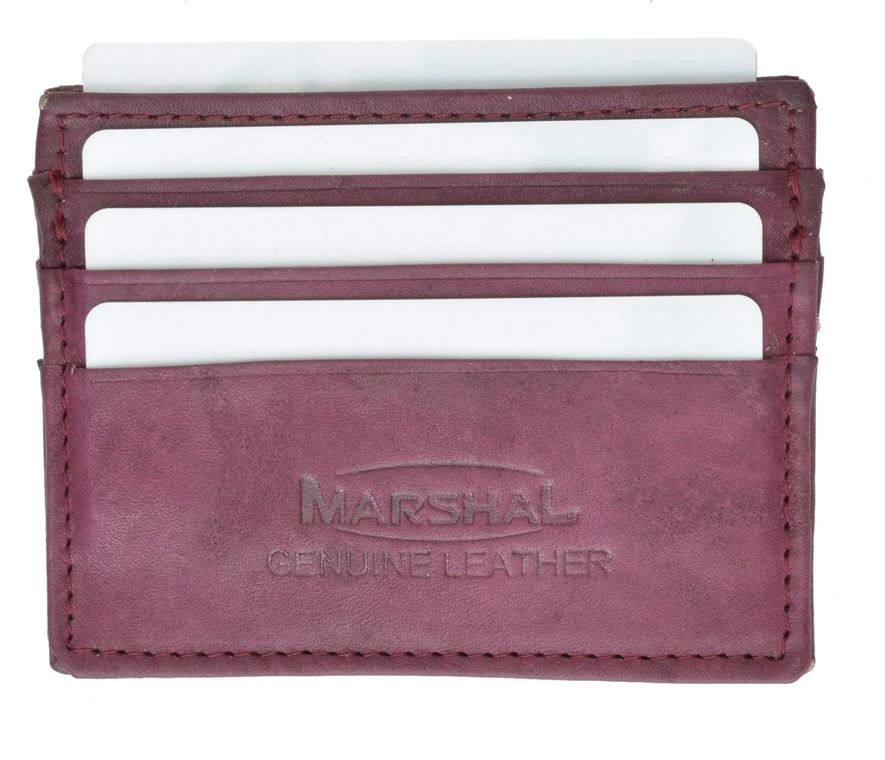 Genuine Leather Slim Thin Credit Card Holder 170 CF (C)