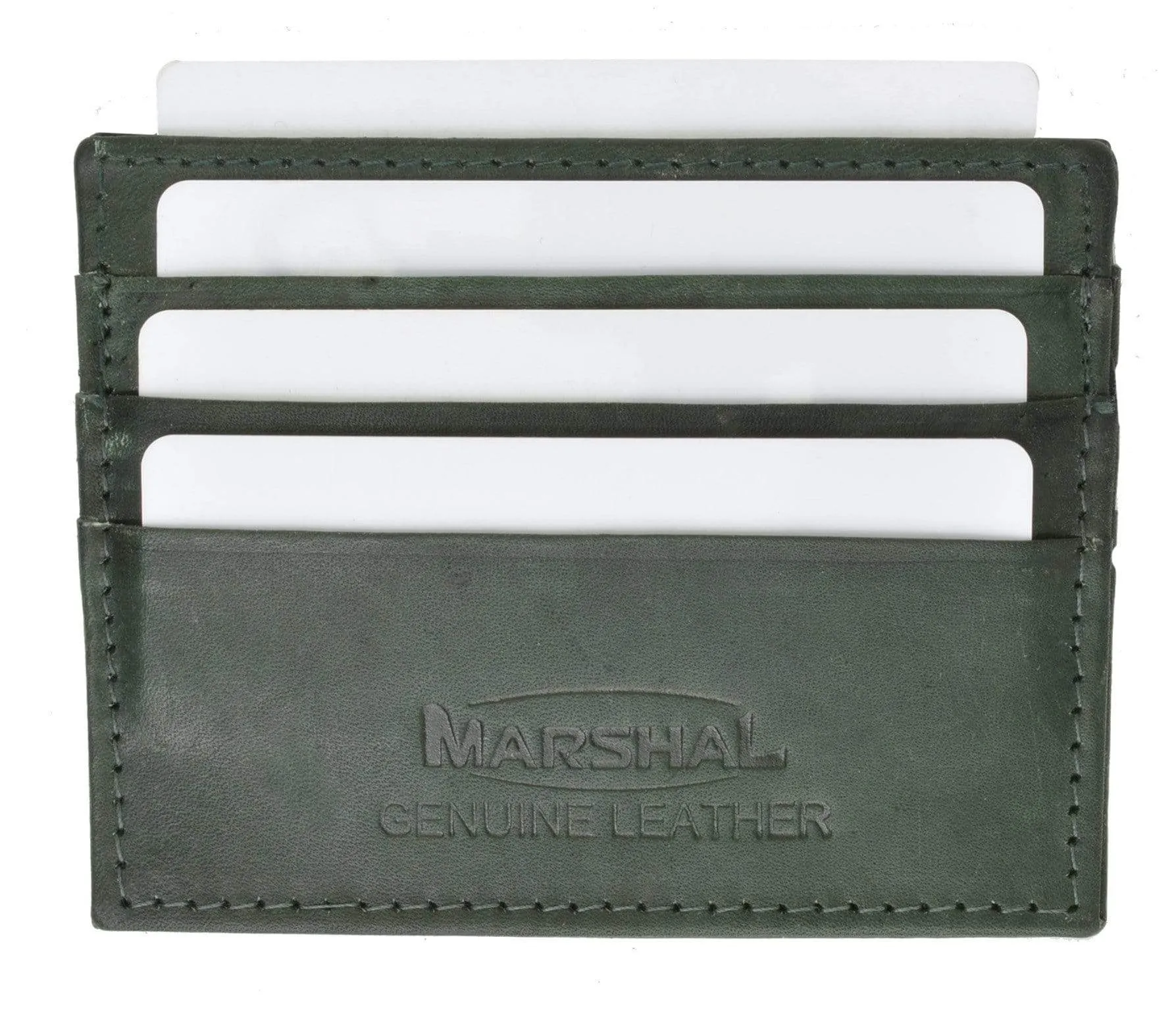 Genuine Leather Slim Thin Credit Card Holder 170 CF (C)