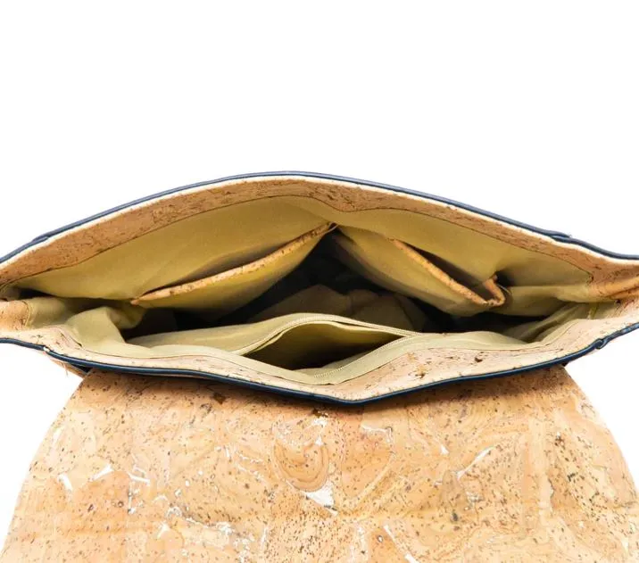 GoldieXL Cork Backpack Natural Gold Fleck