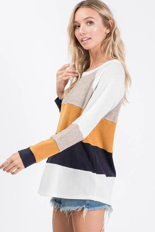 Gracie Colorblock Top