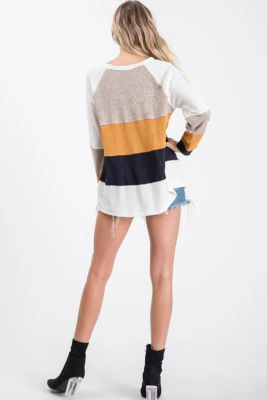 Gracie Colorblock Top