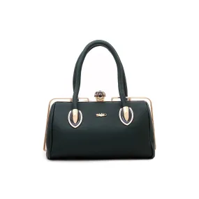 Green Fancy Hand Bag P35826