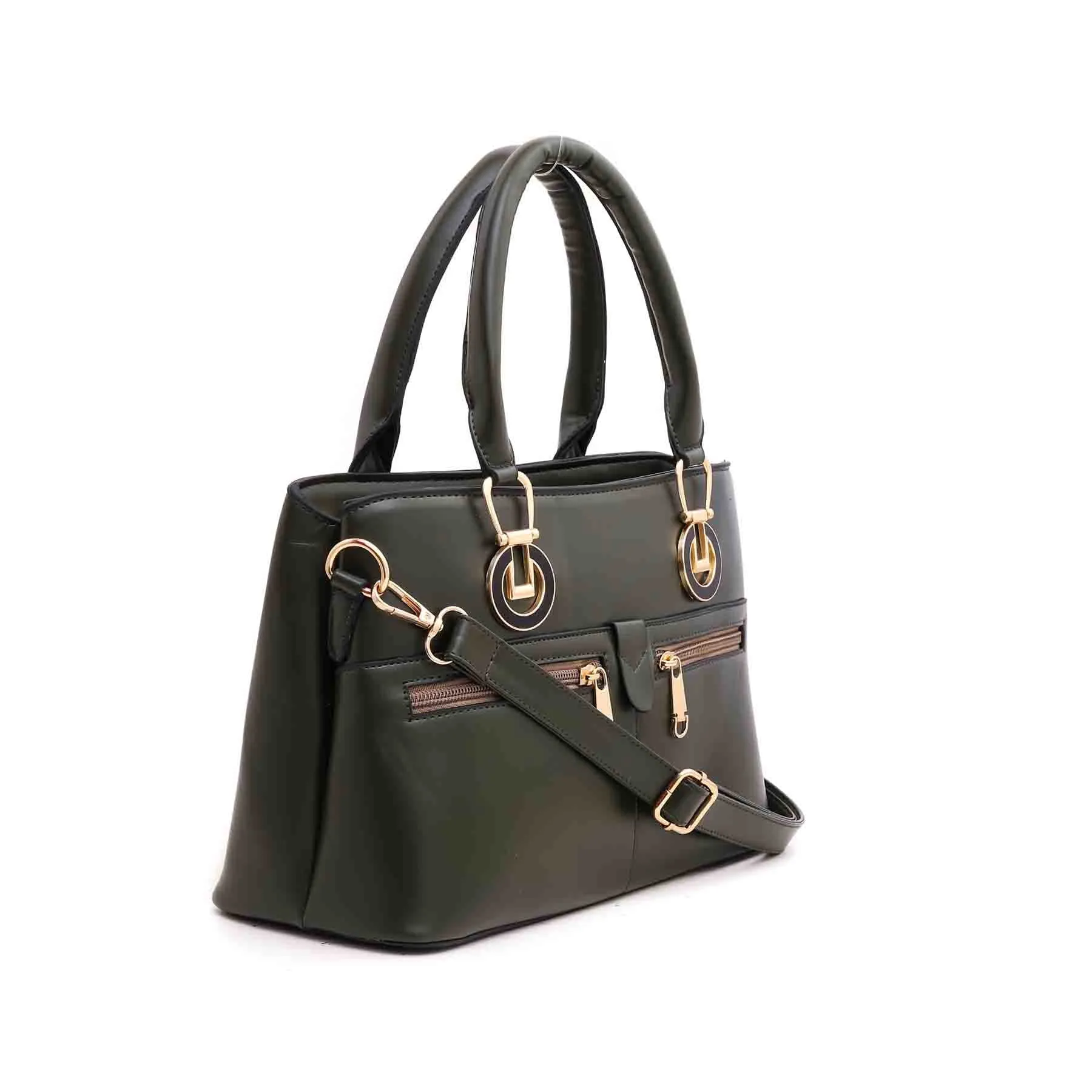 Green Formal Hand Bag P54527