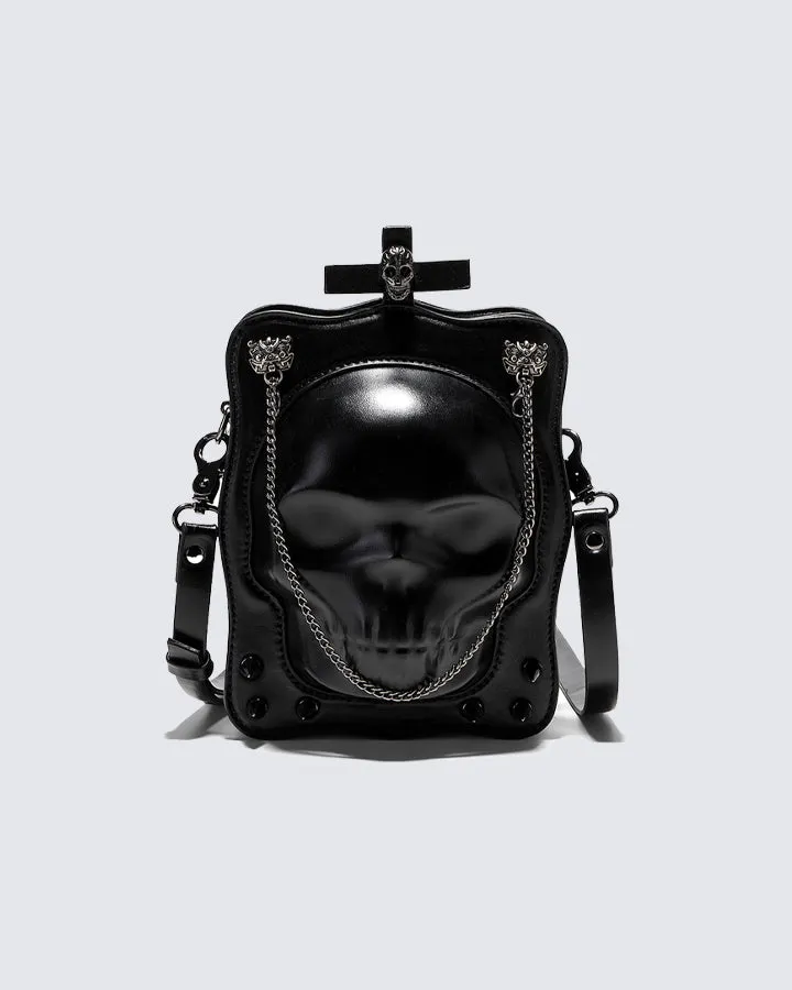 Halloween Skull Small Square Bag