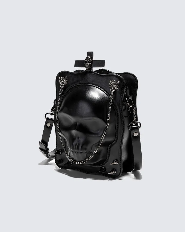 Halloween Skull Small Square Bag