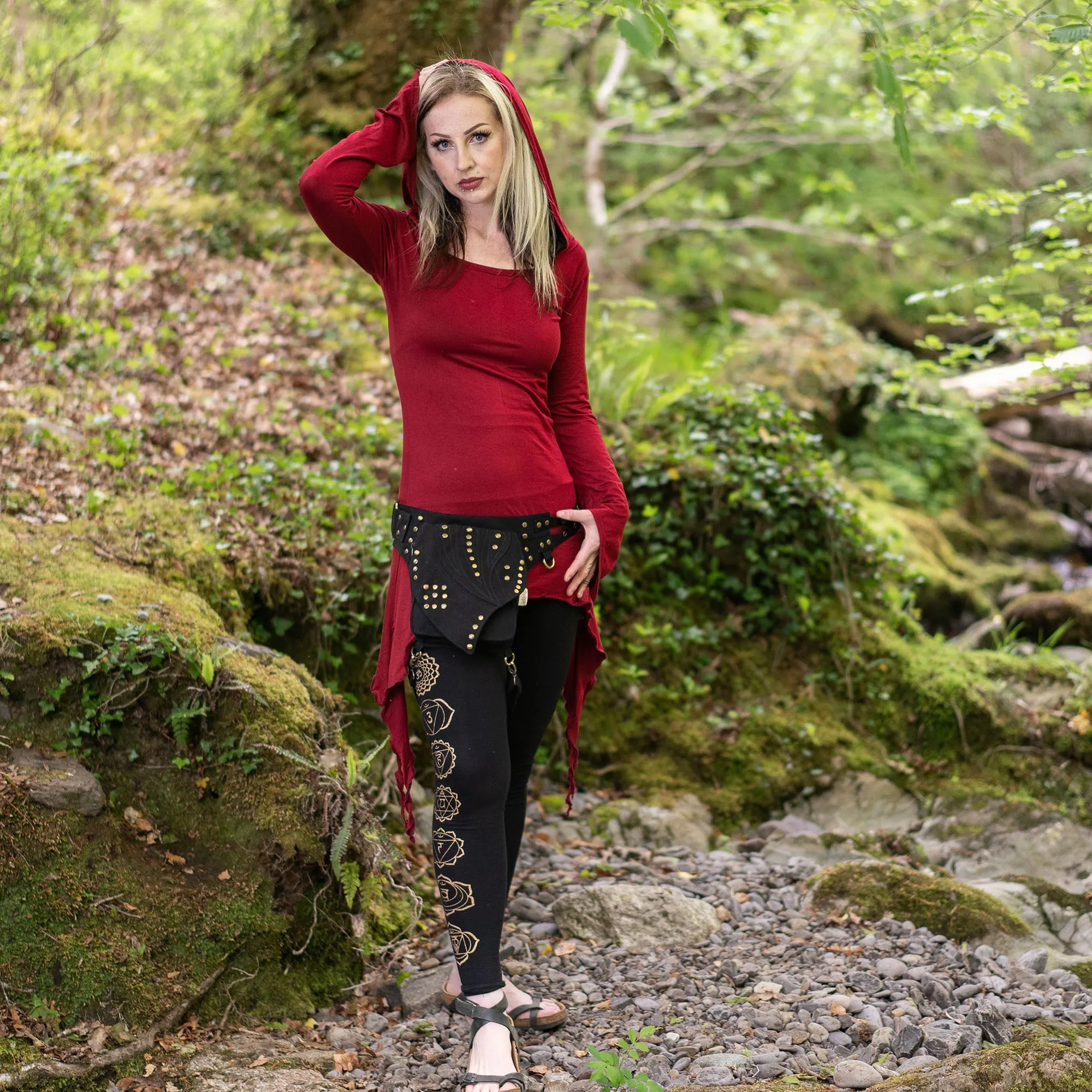 Hera Single Pocket Belt with Leg Strap