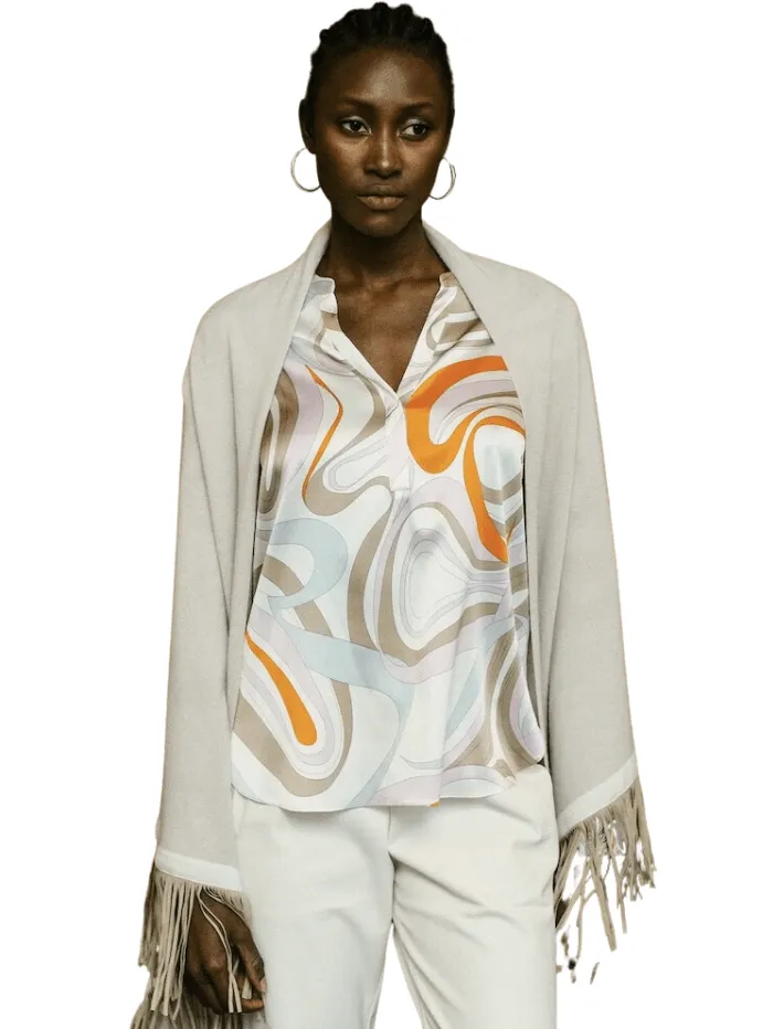 Herzen’s Angelegenheit Kiko Multi Printed Tunic Blouse 25233 6171 233032