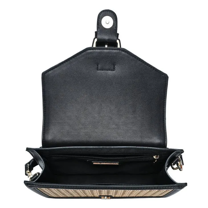 Jolene Cane Weave Crossbody