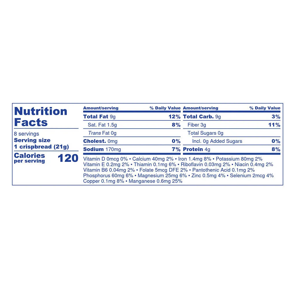 Knekkebrød Crispbread Variety Pack (Pack)