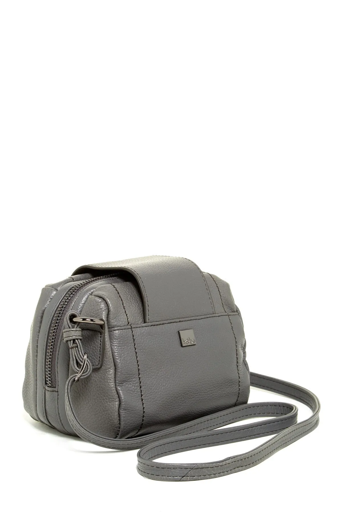 Kooba Women's Grey Dina Leather Crossbody Bag