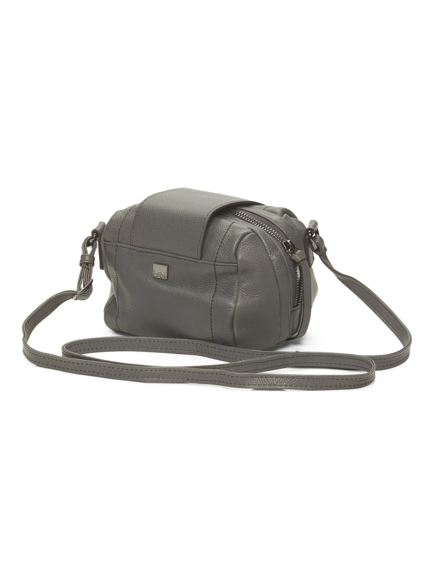 Kooba Women's Grey Dina Leather Crossbody Bag