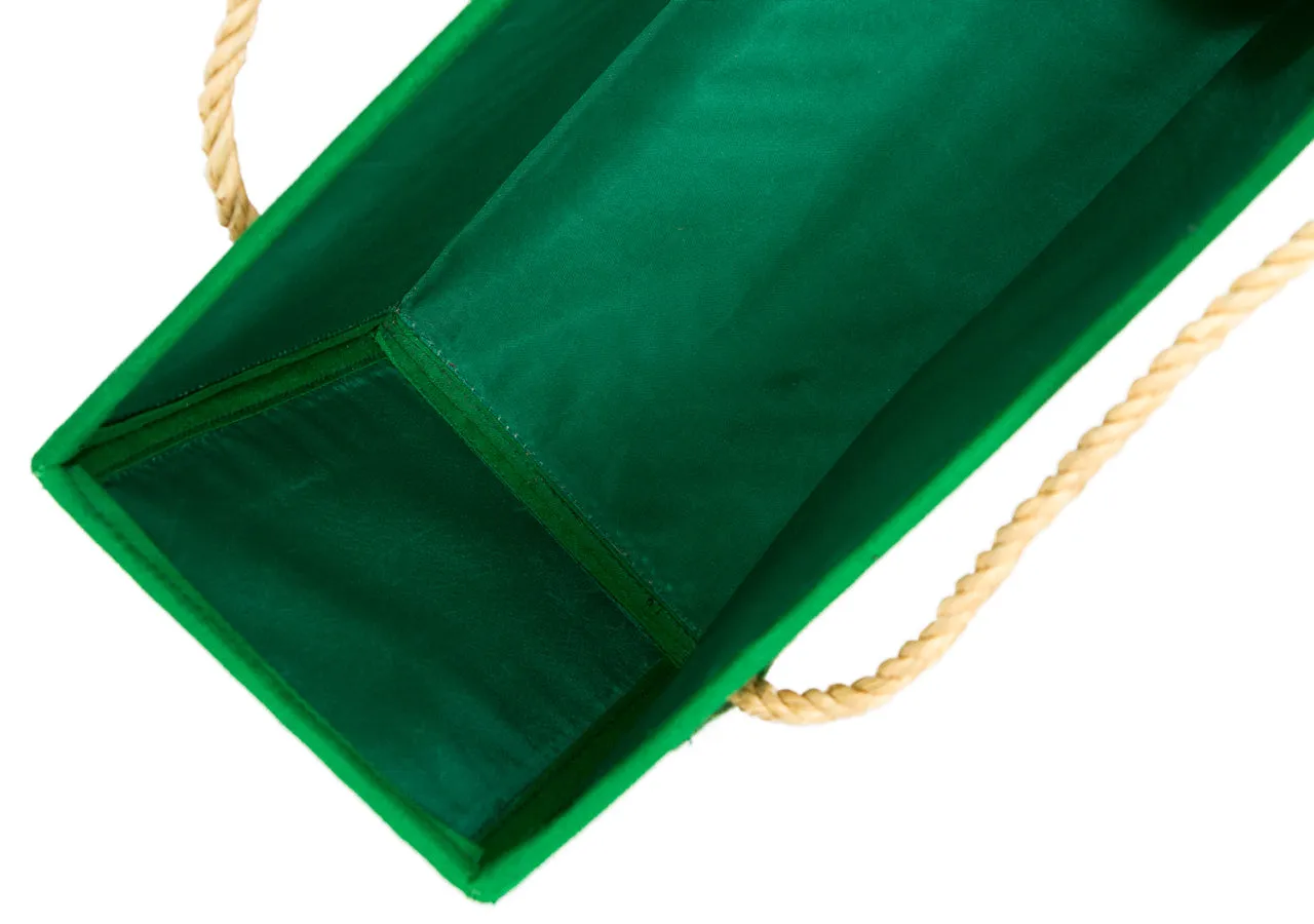 Lateral Green Tote
