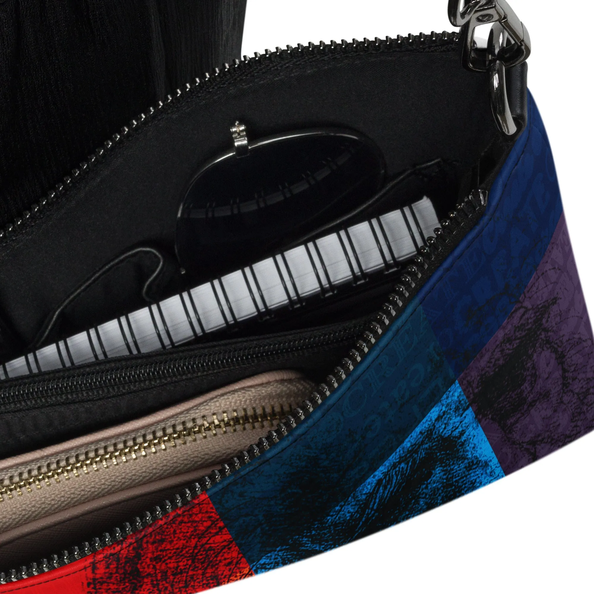 Leonardo Da Vinci Modern Self-Portrait Crossbody bag