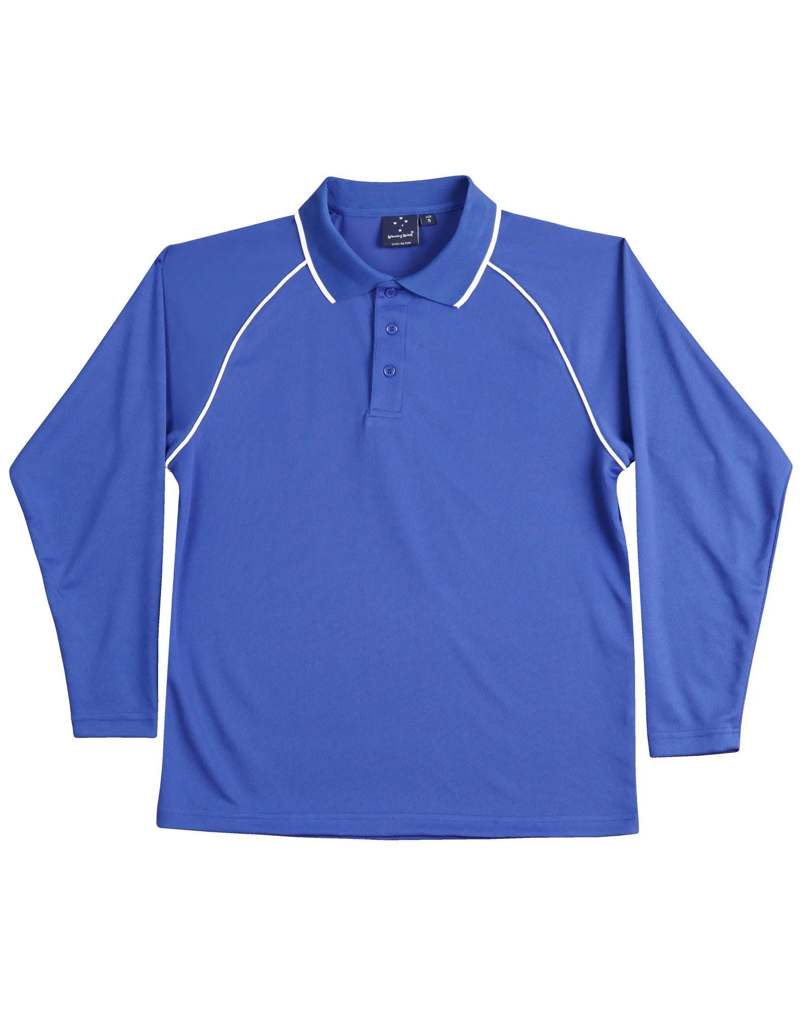 Mens CoolDry Long Sleeve Champion Plus Polo