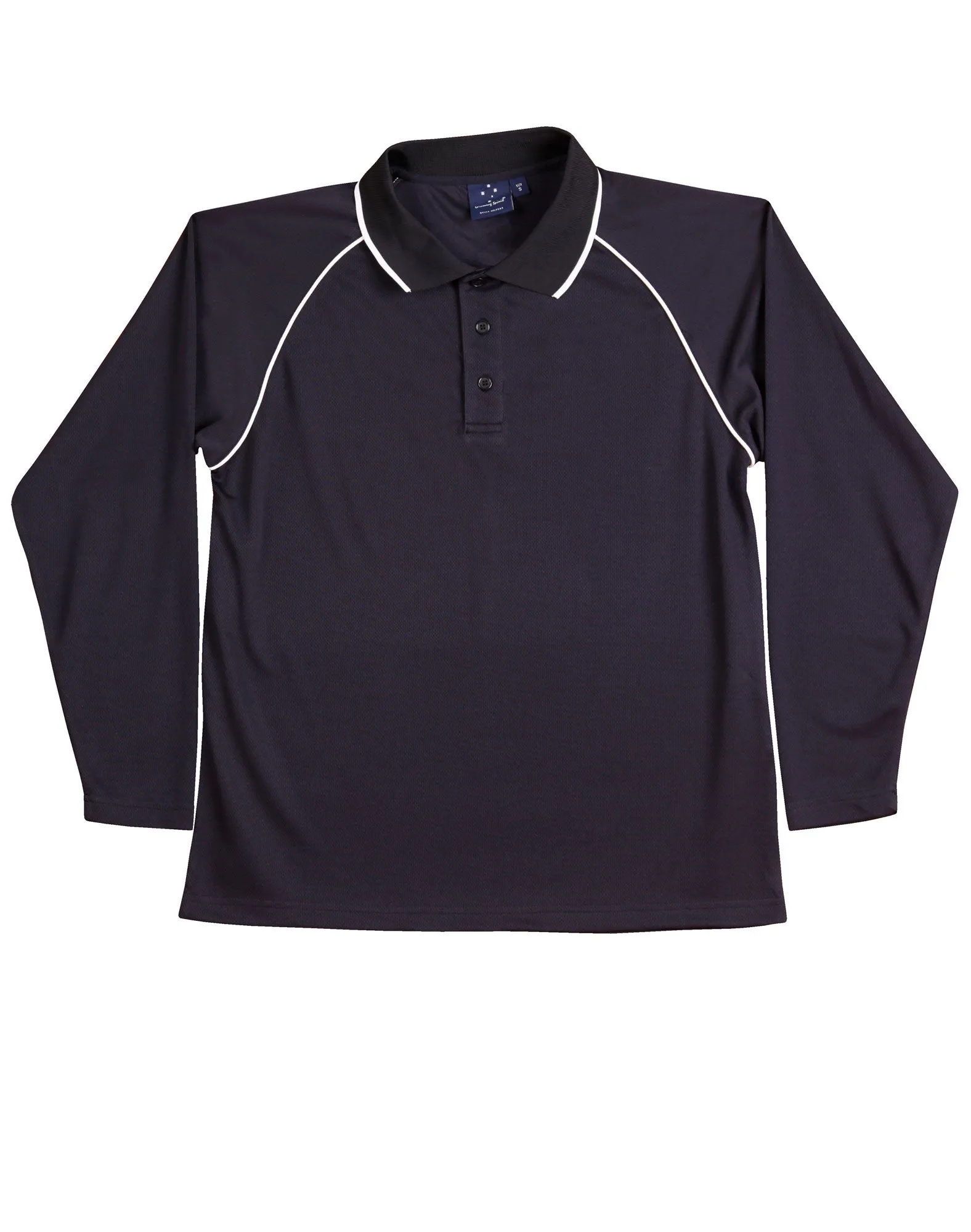 Mens CoolDry Long Sleeve Champion Plus Polo