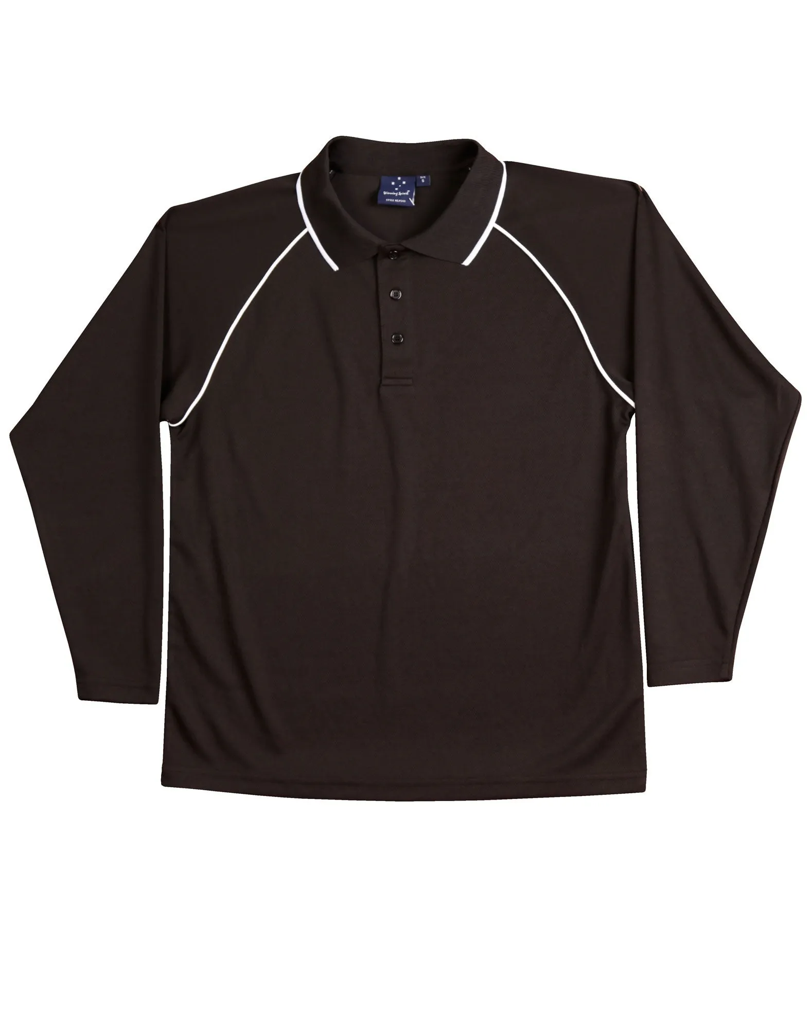 Mens CoolDry Long Sleeve Champion Plus Polo