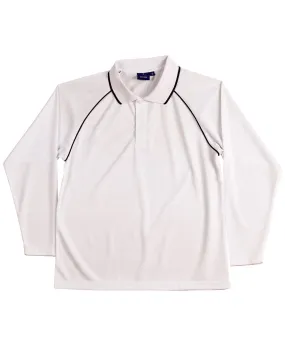 Mens CoolDry Long Sleeve Champion Plus Polo