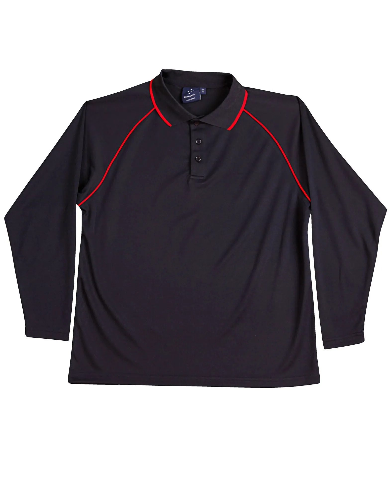 Mens CoolDry Long Sleeve Champion Plus Polo